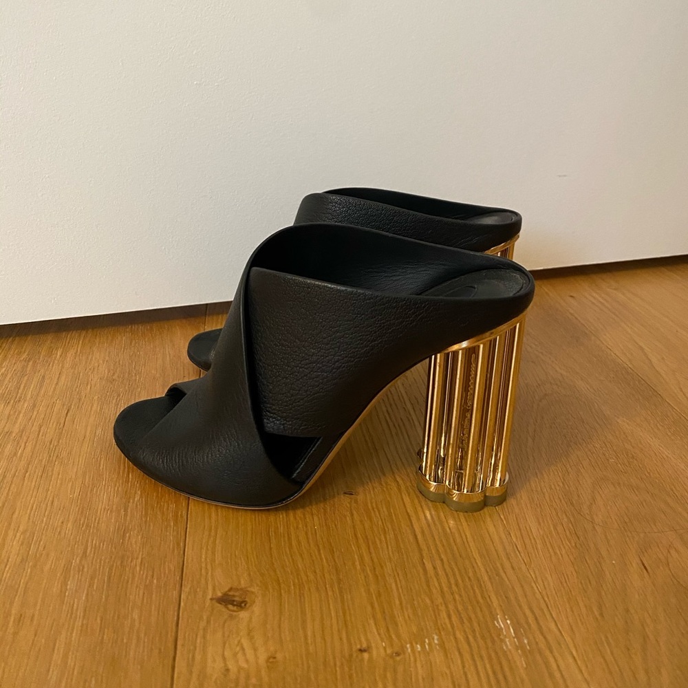 Ferragamo Block Heel Sandals